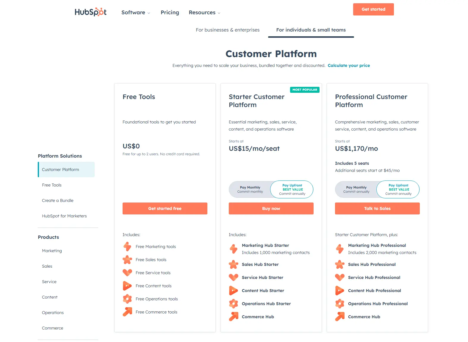 Hubspot Customer Platform